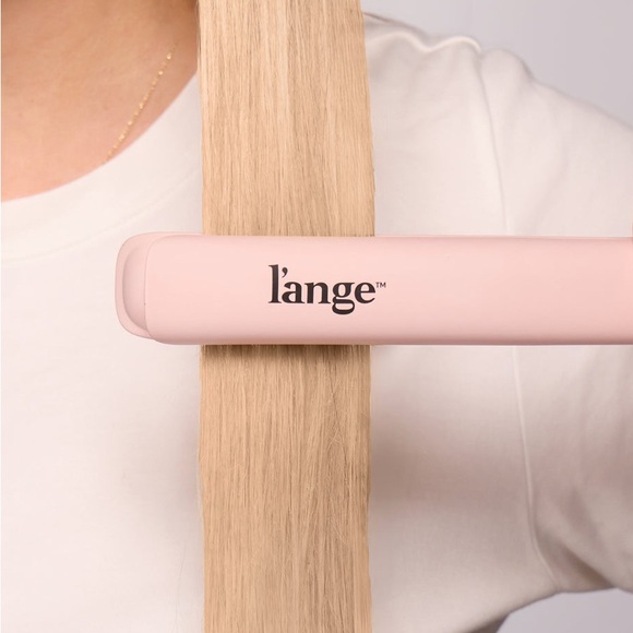 L'ange Le Ceramique Ceramic 1-Pass Flat Iron in Blush - Picture 5 of 5